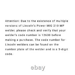 10 ft Spool Gun with Bonus fit Linc. Power MIG 210 MP PowerMIG 210MP 12630 Welder