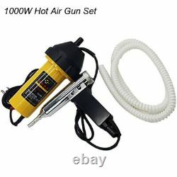 1000w Hot Air Gun For Plastic Welding Adjustable Temperature Heat Guns Torch New
