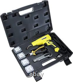 100W Hot Stapler Plastic Welding Gun Welder Bumper Repair Kit With400 PCS Staples