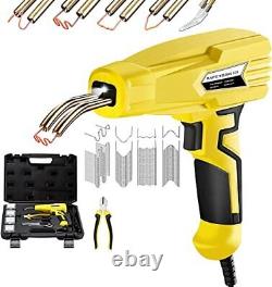 100W Plastic Welding Kit Seesii 3s Quick Heating Plastic Welder Gun with 4 Type