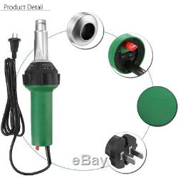 1080 1600W Hot Air Gas Plastic Welding Torch Welder Heat Gun Floor Nozzle Tool