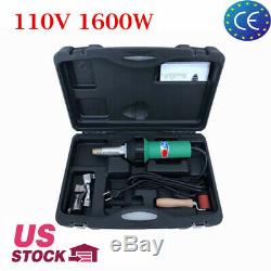 110V 1600W Plastic PVC Hot Air Welding Gun Easy Grip Hand Held Welder Pistol Kit