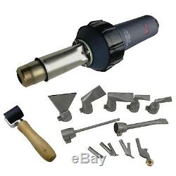 110V 1600W TPO PVC JC Hot Air Welder Plastic Welding Gun nozzle+roller