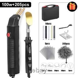 110V/220V Hot Air Gun Welder Bumper Plastic Electric Soldering Iron PP Tool 100W