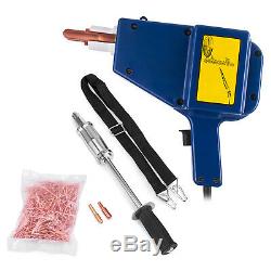 110V Dent Repair Stud Welder Kit JO1050 With Spotter Spot Puller 1000 Stud Gun