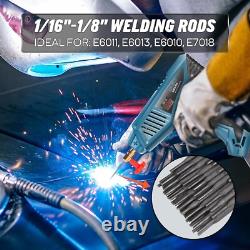 110V Handheld Welder Machine, 20-250A Portable Welding Gun, LCD Display/IGBT In