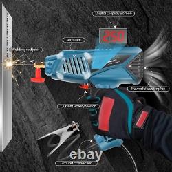 110V Handheld Welder Machine, 20-250A Portable Welding Gun, LCD Display/IGBT In