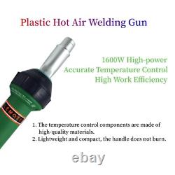110V Hot Air Gun Welding Torch 1600W Heat Gun Plastic Welder Roofing Welder K