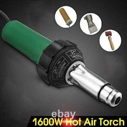 110V Hot Air Gun Welding Torch 1600W Heat Gun Plastic Welder Roofing Welder Kits