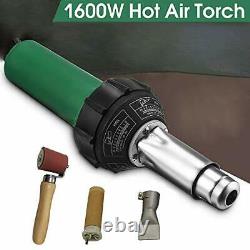 110V Hot Air Gun Welding Torch 1600W Heat Gun Plastic Welder Roofing Welder Kits