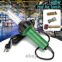 110V Hot Air Gun Welding Torch 1600W Heat Gun Plastic Welder Roofing Welder Kits