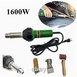 110V Hot Air Gun Welding Torch 1600W Heat Gun Plastic Welder Roofing Welder Kits