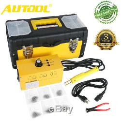 110V Hot Stapler Plastic Welder Gun Car Bumper Welding Repair Tool+700pc Staples