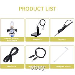 110V Permanent Jewelry Welder Kit, Jewelry Welding Machine With Welding Torch