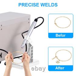 110V Permanent Jewelry Welder Kit, Jewelry Welding Machine With Welding Torch
