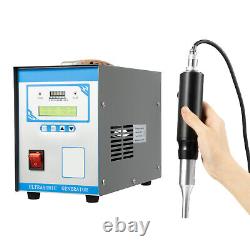 110V Portable Ultrasonic Plastic Welder Ultrasonic Spot Welding Machine