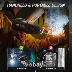 110V220V Portable ARC Welder Gun WithIgbt LCD Digital Display, MMA Welding Gun With