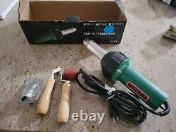120V 1600W Handheld Plastic Welder Hot Air Gun Hand Tool Vinyl Welding Heat Gun