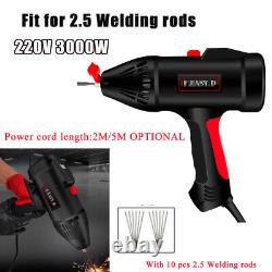 15-120A Handheld Electric Welding Gun Machine Welder Kit 3000W With Welding Rod