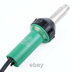 1500W Air Torch Plastic Welding Gun Welder Pistol+ 4 Speed Nozzles + Roller Hot