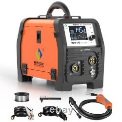 150Amp 4In1 MIG Welder MMA Gasless Lift TIG Spool Gun Welding Machine 110V 220V