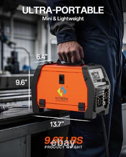 150Amp 4In1 MIG Welder MMA Gasless Lift TIG Spool Gun Welding Machine 110V 220V