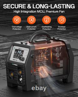 150Amp 4In1 MIG Welder MMA Gasless Lift TIG Spool Gun Welding Machine 110V 220V