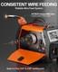 150Amp MIG Welder 4IN1 Gasless MMA Lift TIG Spool Gun LED Screen Welding Machine