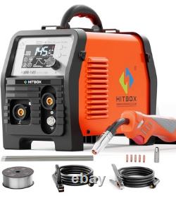150Amp MIG Welder 4IN1 Gasless MMA Lift TIG Spool Gun LED Screen Welding Machine