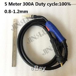 16 300A 0.8-1.2 36 KD MIG Gun for ESAB 353CV Mig Welder Mig-4HD Wire Feeder