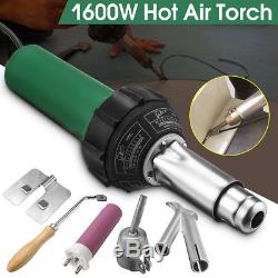 1600W 220V Hot Air Plastic Welding Gun Torch Welder Flooring Heat Heating Tools