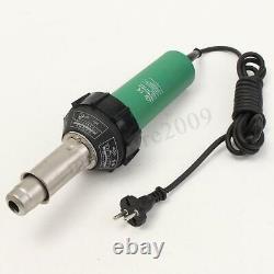 1600W 220V Hot Air Torch Plastic Welding Gun Heat Welder Pistol + Nozzles Roller