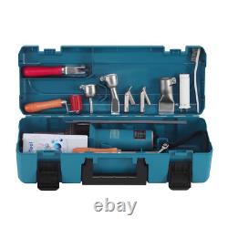 1600W Hot Air Plastic Welding Gun Kit PE/PVC Heating Torch Gun Welder Toolbox