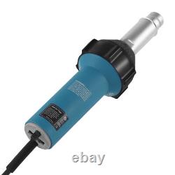 1600W Hot Air Plastic Welding Gun Kit PE/PVC Heating Torch Gun Welder Toolbox