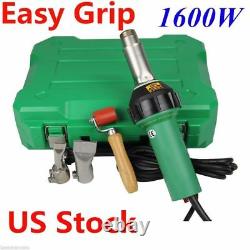 1600W Hot Air Welding Gun Kit Pistol Plastic Welder Heat Gun Torch CE US STOCK