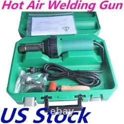 1600W Hot Air Welding Gun Kit Pistol Plastic Welder Heat Gun Torch CE US STOCK