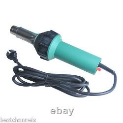 1600W Hot Air Welding Gun Kit Pistol Plastic Welder Heat Gun Torch CE US STOCK