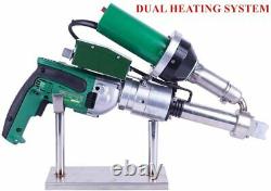 1600W Plastic Extruder Welder Hand Extrusion Welding Machine with Heat Gun Kits
