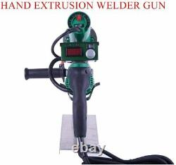 1600W Plastic Extruder Welder Hand Extrusion Welding Machine with Heat Gun Kits