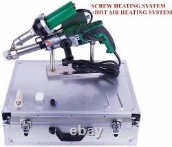 1600W Plastic Extruder Welder Hand Extrusion Welding Machine with Heat Gun Kits