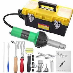 1600W Plastic Welder Welding Tool Hot Air Gun 20- 600 Variable