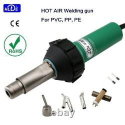 1600W Plastic Welding Gun Hot Air torch heat Welder for PVC vinyl floor PP PE