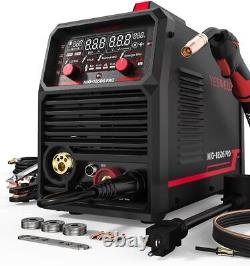 185A, 5 in 1 Aluminum Welding Machine, Control 110V/220V Dual Voltage