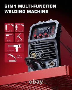 200A 110V/220V Stick Welder MMA ARC MIG Welder DC Inverter MINI Welding Machine