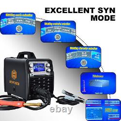 200A 5 in 1 MIG Welder+Spool Gun MIG ARC TIG 110V/ 220V Aluminum Welding Machine