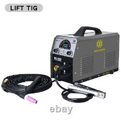 200A MIG Welder TIG MMA Gas Gasless Welding Machine Aluminum 110/220V WithTIG GUN