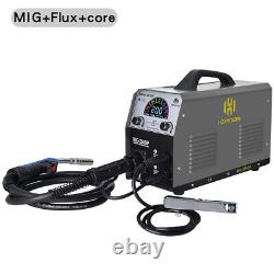 200A MIG Welder TIG MMA Gas Gasless Welding Machine Aluminum 110/220V WithTIG GUN