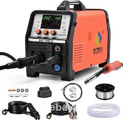 200Amp Aluminum MIG Welder 110V/220V 6IN1 MIG TIG MMA Spool Gun Gas Gasless Weld