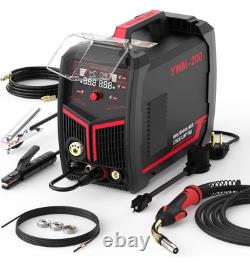 200Amp Aluminum MIG Welder YWM-200, 110/220V Dual Voltages MIG Flux Cord