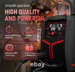 200Amp Aluminum MIG Welder YWM-200, 110/220V Dual Voltages MIG Flux Cord